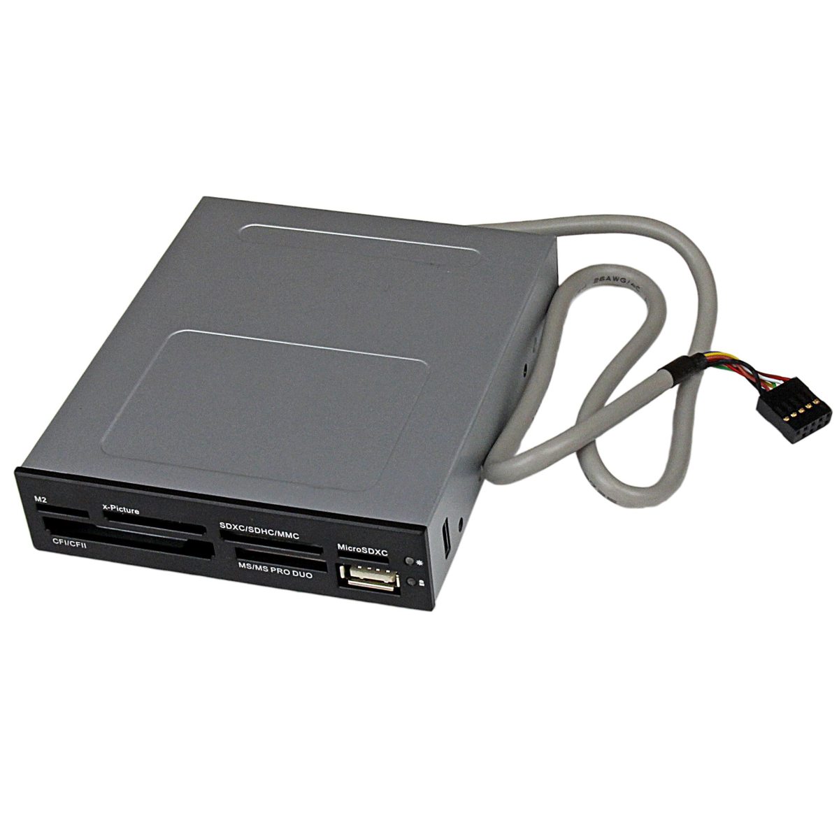 

StarTech 3.5" Front Bay 22-in-1 USB 2.0 Internal Multi Media Memory Card Reader