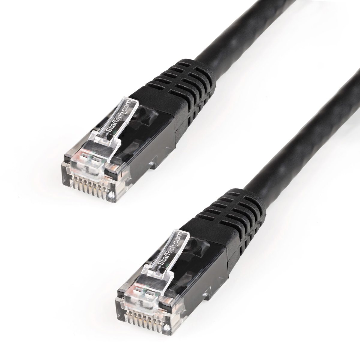 Photos - Other for Computer Startech.com StarTech 15' Molded Cat6 UTP Patch Cable with RJ-45 Male Connectors, Black 