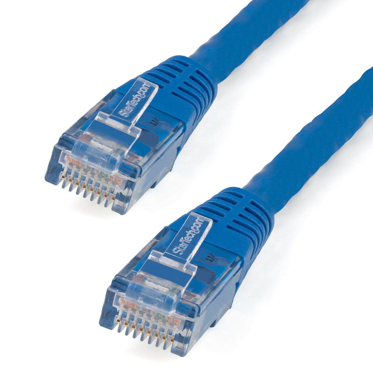 StarTech 15-дюймовый формованный соединительный кабель UTP Cat6 с разъемами RJ-45, синий