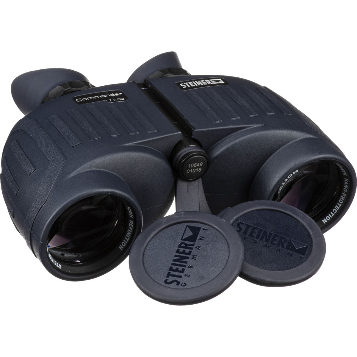 

Steiner 7x50 Commander Marine Porro Prism Binocular, 8.4 Deg Angle of View, Blue