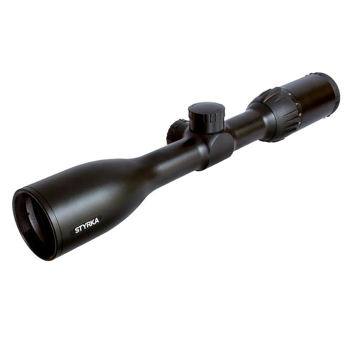 

Styrka 3-9x40 S3 Series Riflescope, Plex Reticle, 100 yard Parallax, 1" Tube