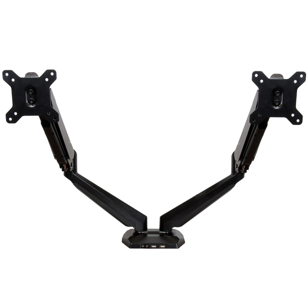 

StarTech Dual Monitor Mount with Built-In 2-Port USB and Audio Pass-Through
