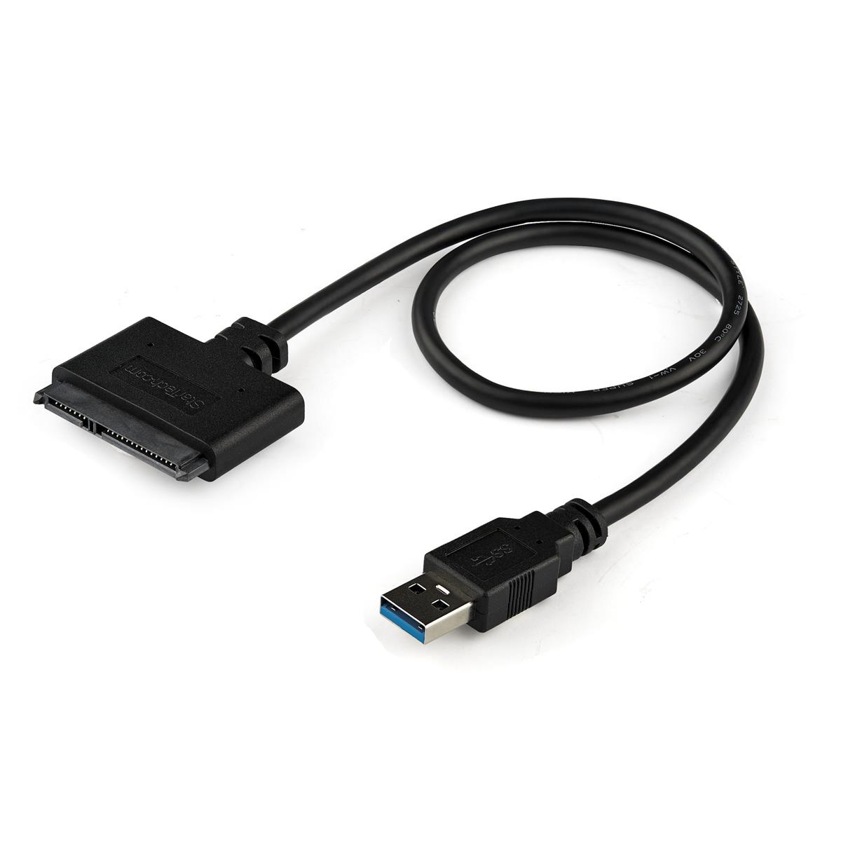 Image of StarTech 19.7&quot; USB 3.0 to SATA Hard Drive Adapter Cable