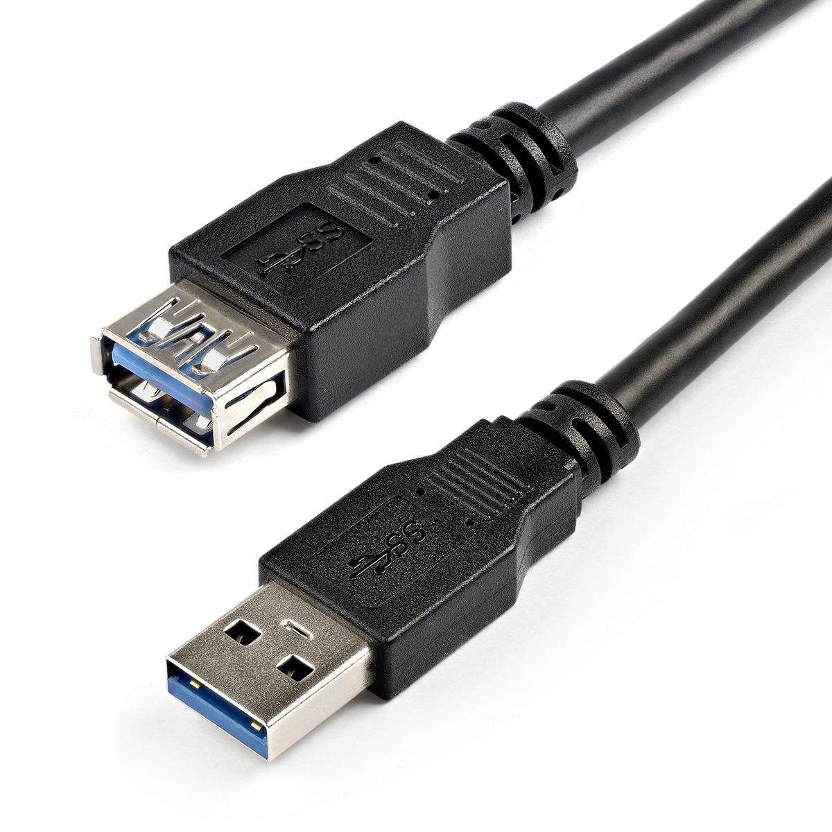 Photos - Other for Computer Startech.com StarTech 2m / 6.56' SuperSpeed USB 3.0 Extension Cable USB3SEXT2MBK 