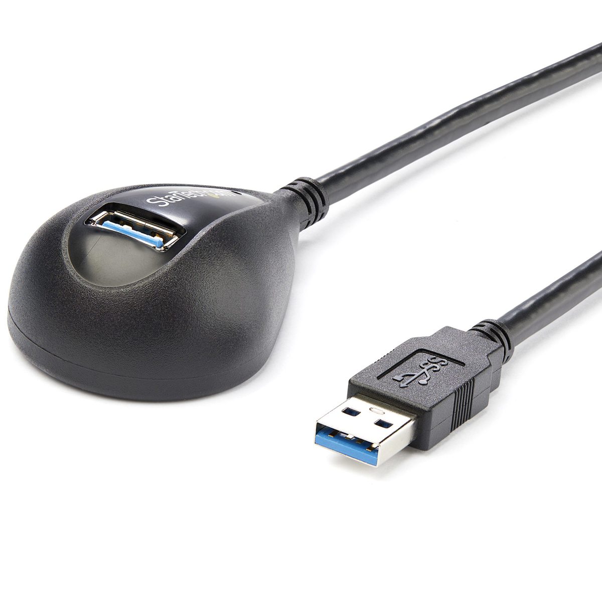 Photos - Other for Computer Startech.com StarTech 5' Desktop SuperSpeed USB 3.0 Extension Cable USB3SEXT5DKB 