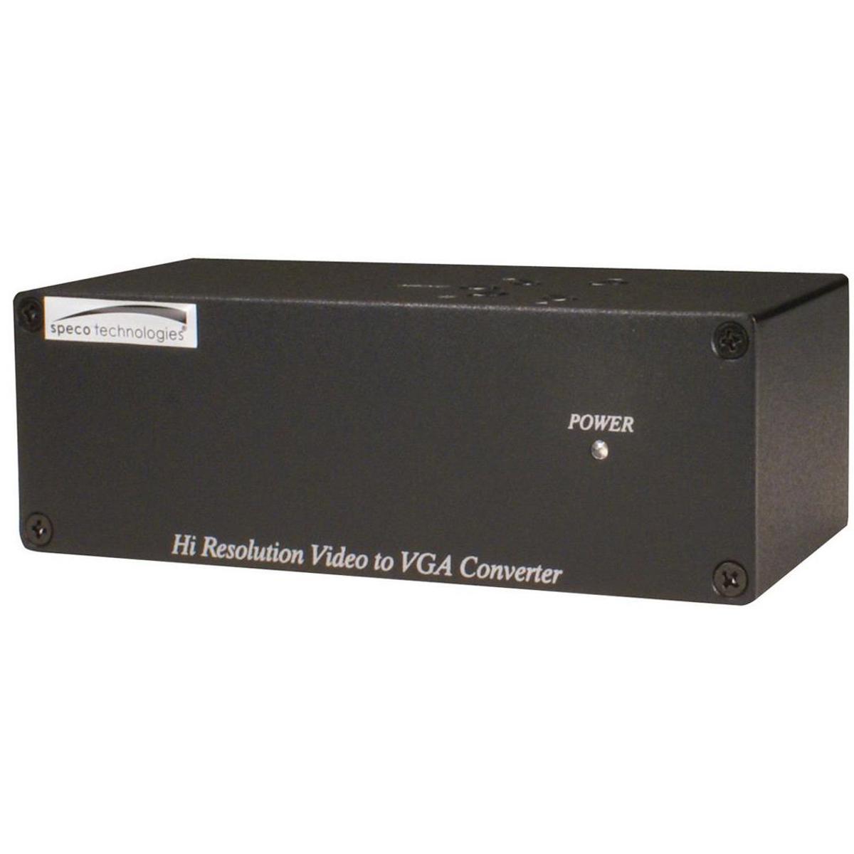 

Speco Technologies High Resolution Video to VGA Converter