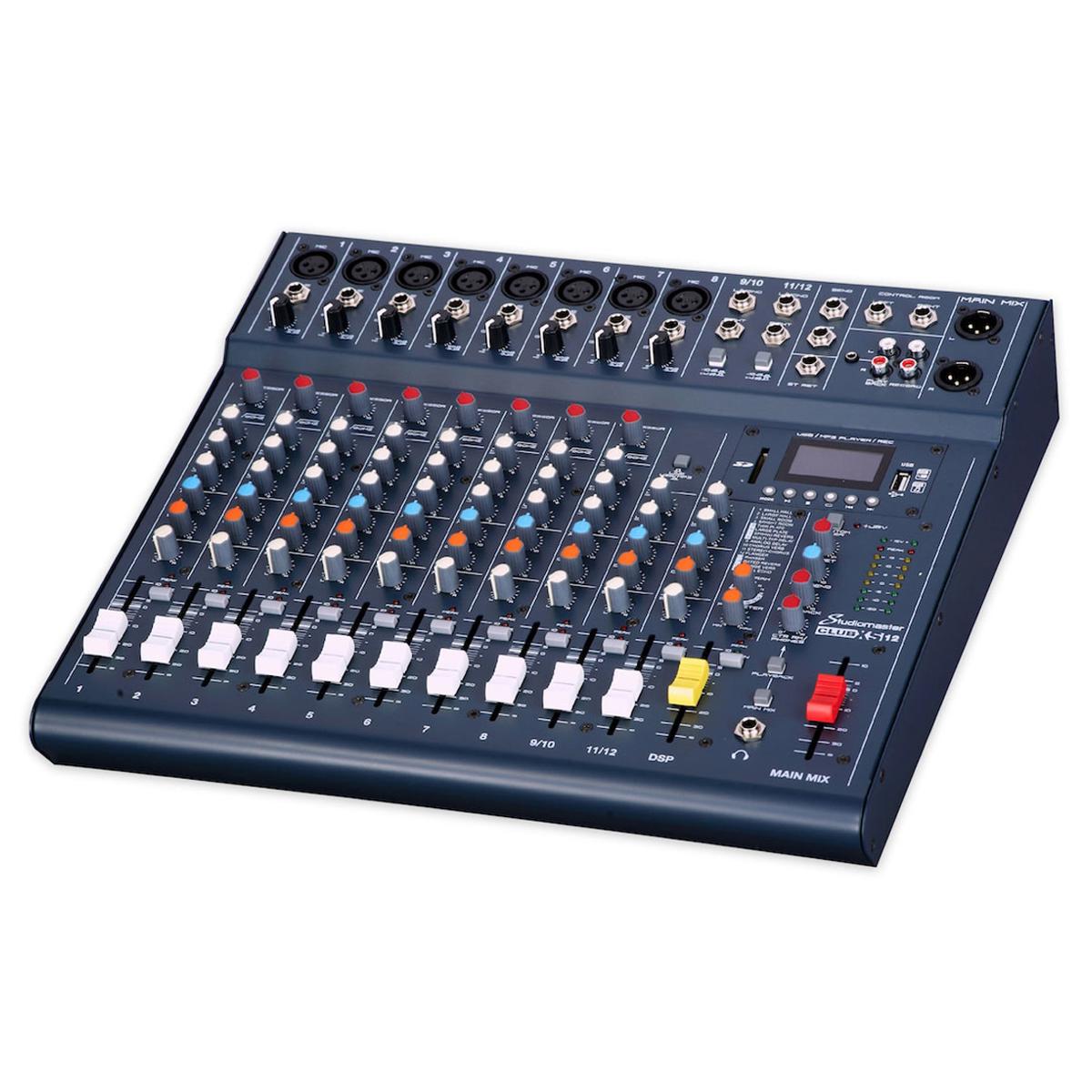 

Studiomaster CLUB XS 12 12-Ch Portable Compact Mixing Console w/ USB, Bluetooth