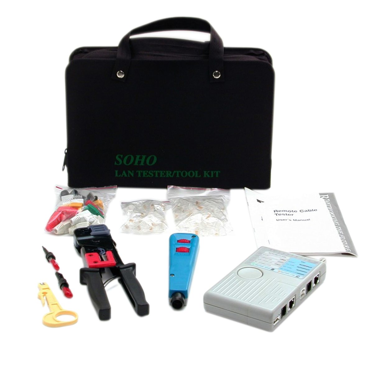 Photos - Mount/Stand Startech.com StarTech Professional RJ45 Network Installer Tool Kit with Carrying Case C 