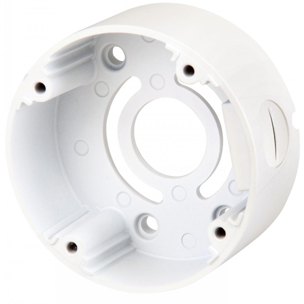 

Speco Technologies Round Junction Box for Bullet Style Camera, White