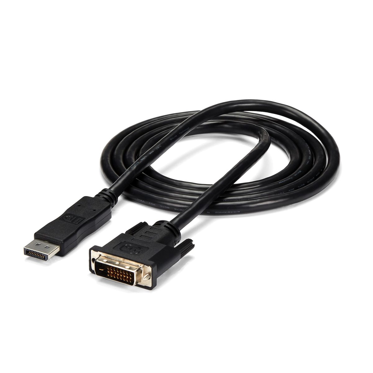 

StarTech 6' Male DisplayPort to Male DVI Video Converter Cable
