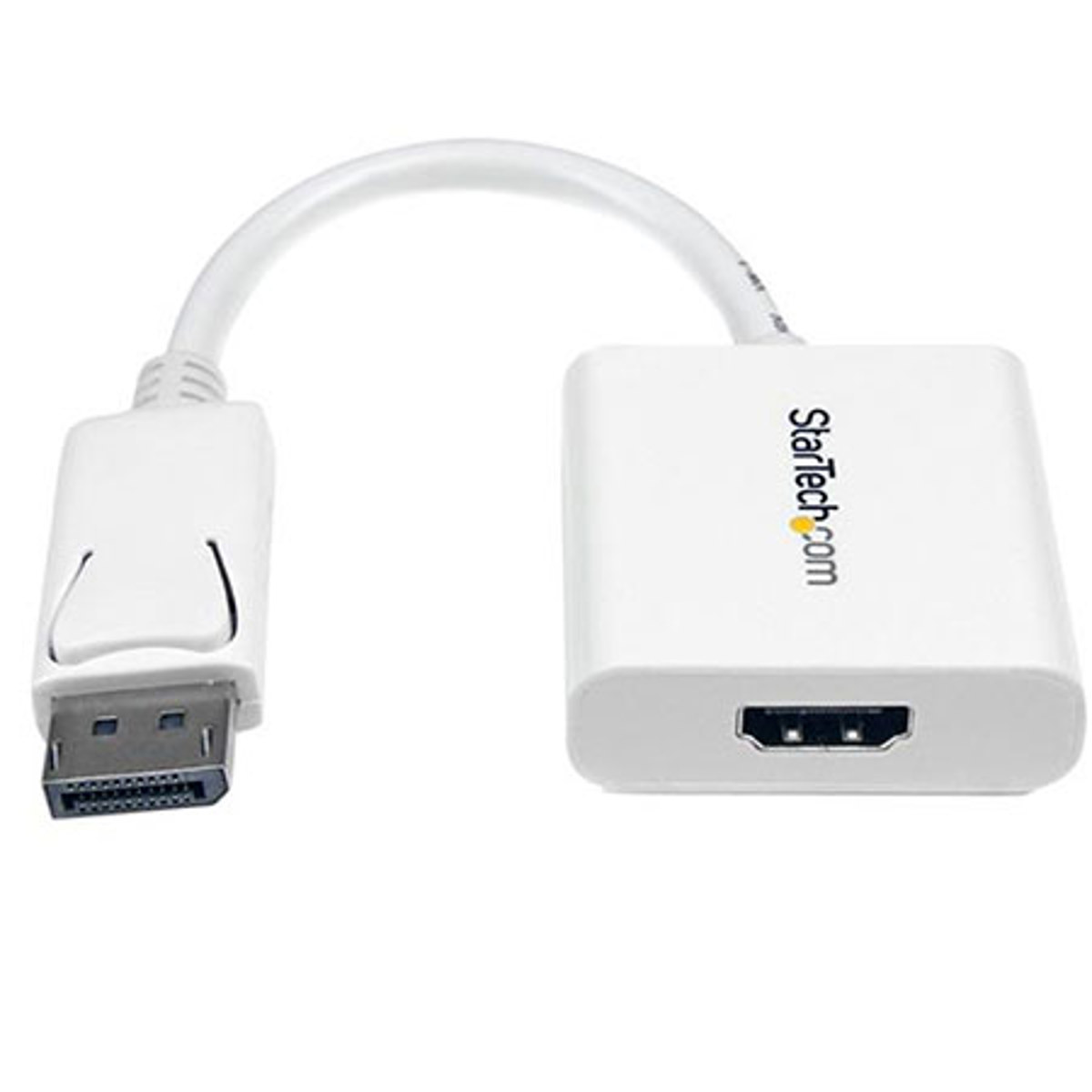 

StarTech DisplayPort to HDMI Active Video and Audio Adapter Converter, White