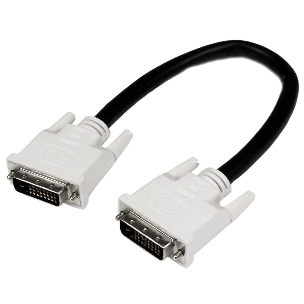 

StarTech 1' DVI-D Dual Link Cable with 2 Male DVI 25-Pin Connectors, Black