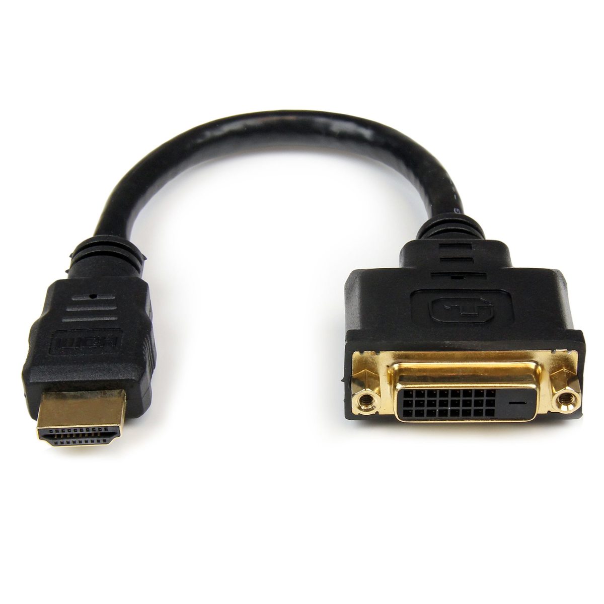 

StarTech 8" HDMI Male to DVI-D Female Video Cable Adapter