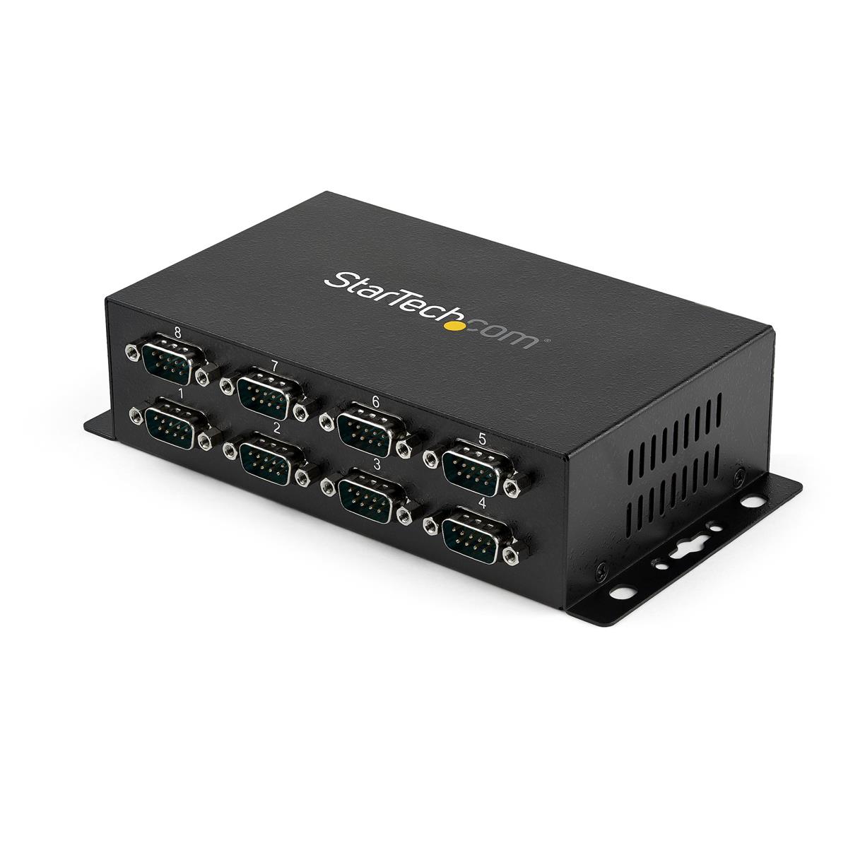 Image of StarTech 8 Port USB to DB9 RS232 Serial Adapter Hub