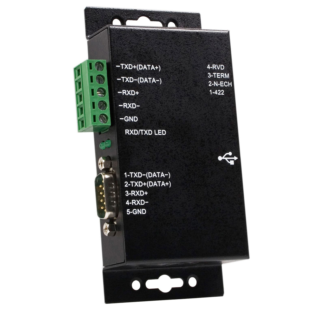 

StarTech 1 Port Metal Industrial USB to RS422 and RS485 Serial Adapter Converter