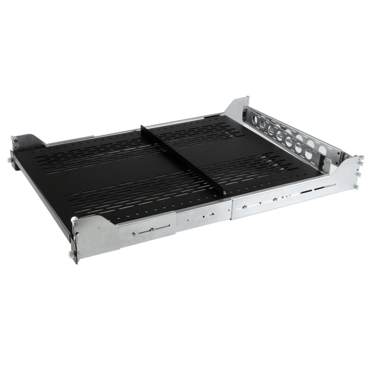 

StarTech 19" 2U Vented Sliding Rack Shelf, 125lbs Capacity