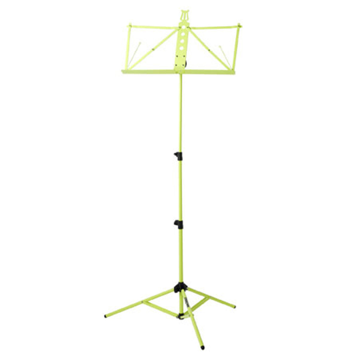 

Strukture Deluxe Aluminum Music Stand with Adjustable Tray, Lime Green