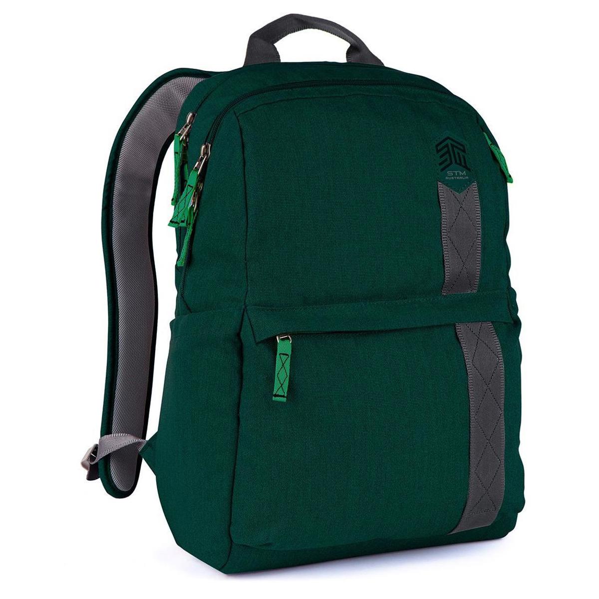 

STM Banks Backpack for 15" Laptop, Botanical Green