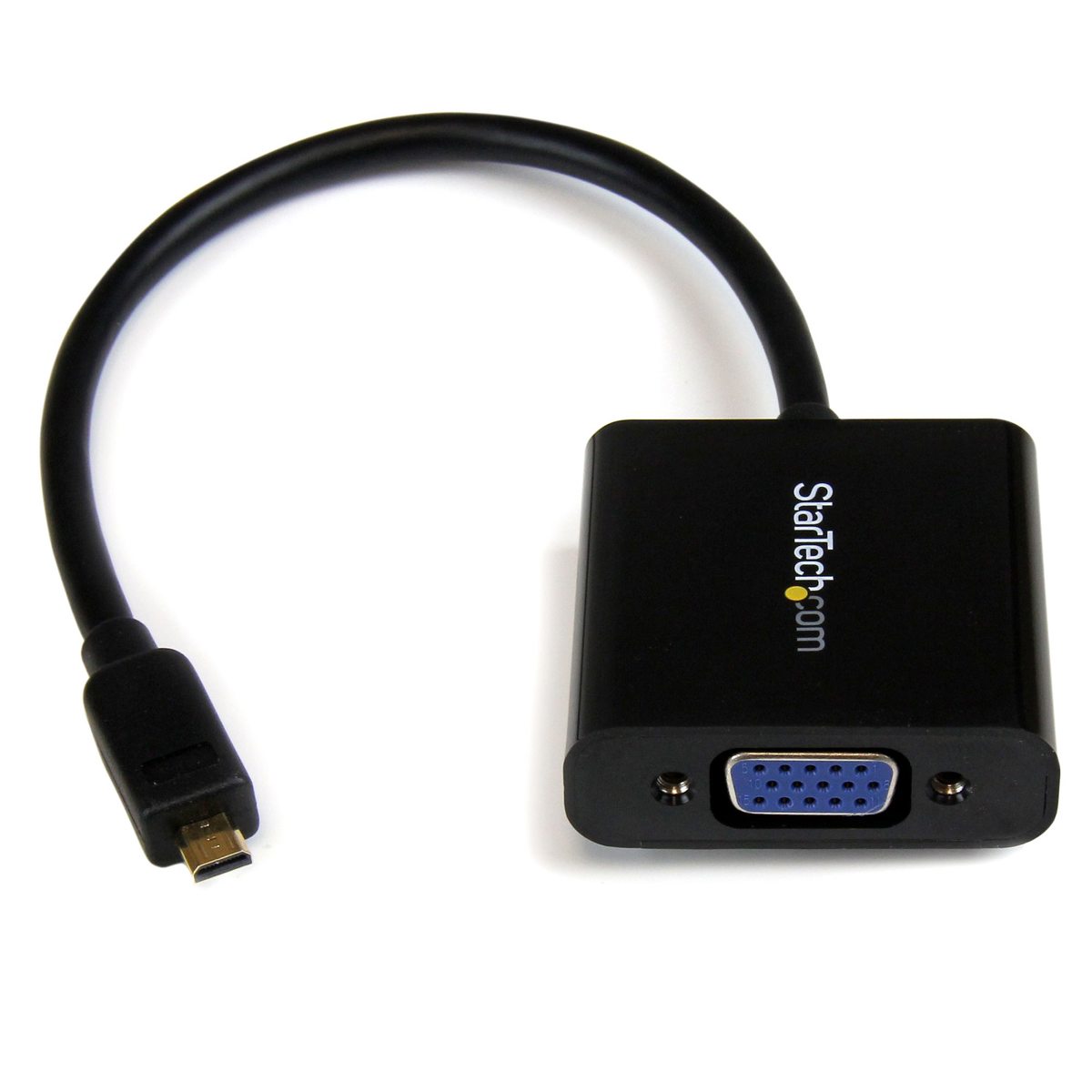 Photos - Projector Accessory Startech.com StarTech 10" Micro HDMI to VGA Converter Adapter MCHD2VGAE2 