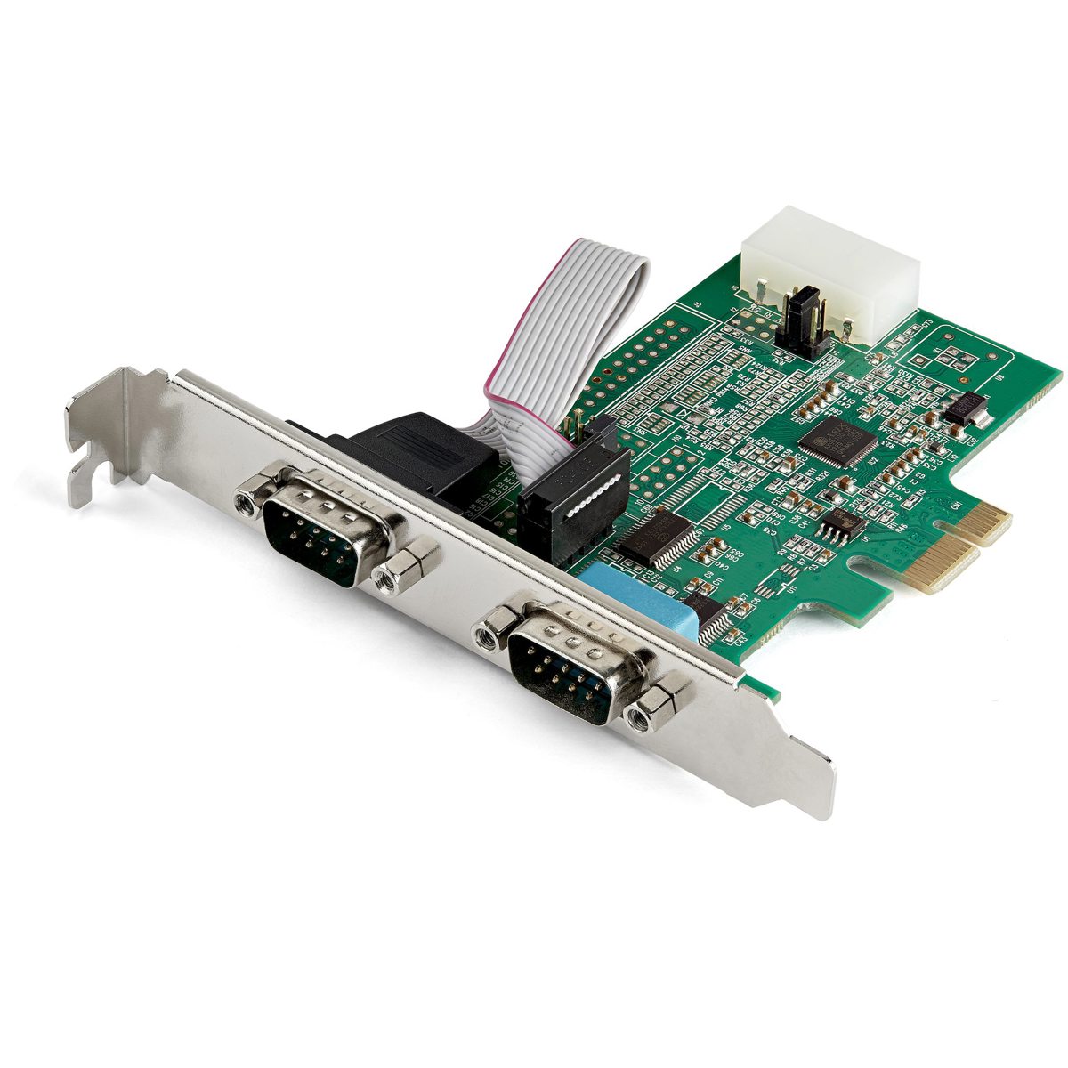 

StarTech 2 Port Native PCI Express RS232 Serial Adapter Card with 16950 UART