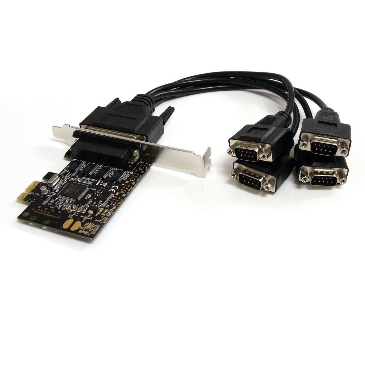 

StarTech 4 Port RS232 PCI Express Serial Card with Breakout Cable