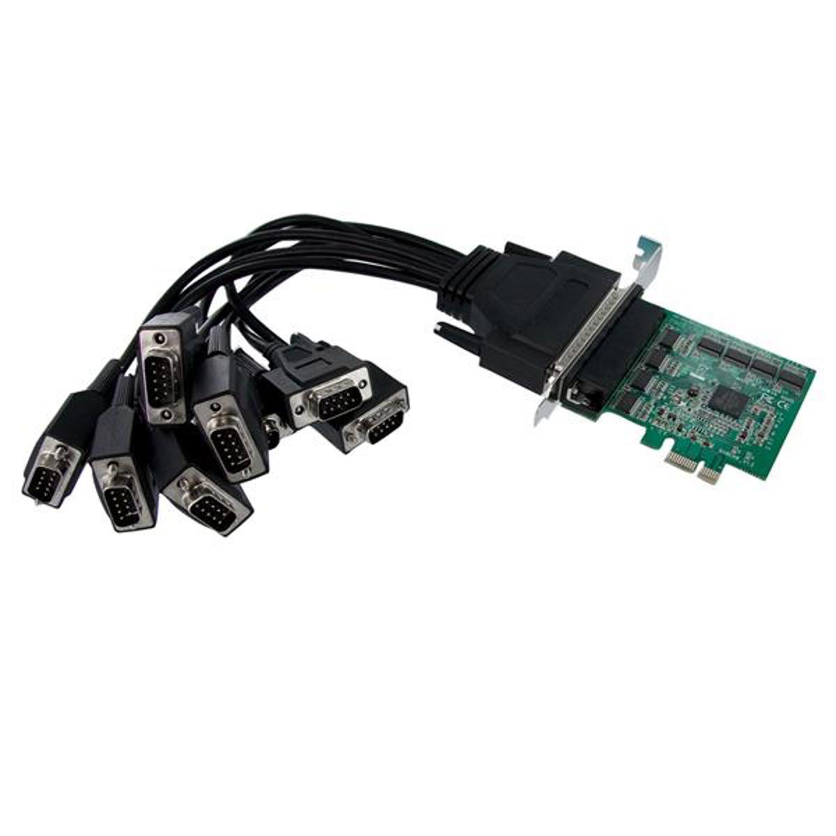 

StarTech 8 Port Native PCI Express RS232 Serial Adapter Card with 16950 UART