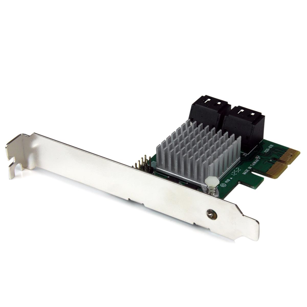 Image of StarTech 4 Port PCI Express 2.0 SATA III 6Gbps RAID Controller Card
