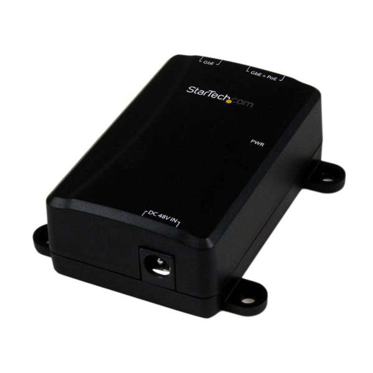 Image of StarTech 1-Port Gigabit Midspan PoE+ Injector