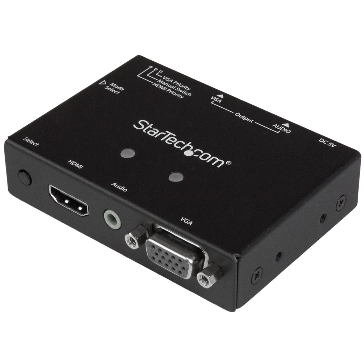 Image of StarTech 2x1 VGA and HDMI to VGA Converter Switch