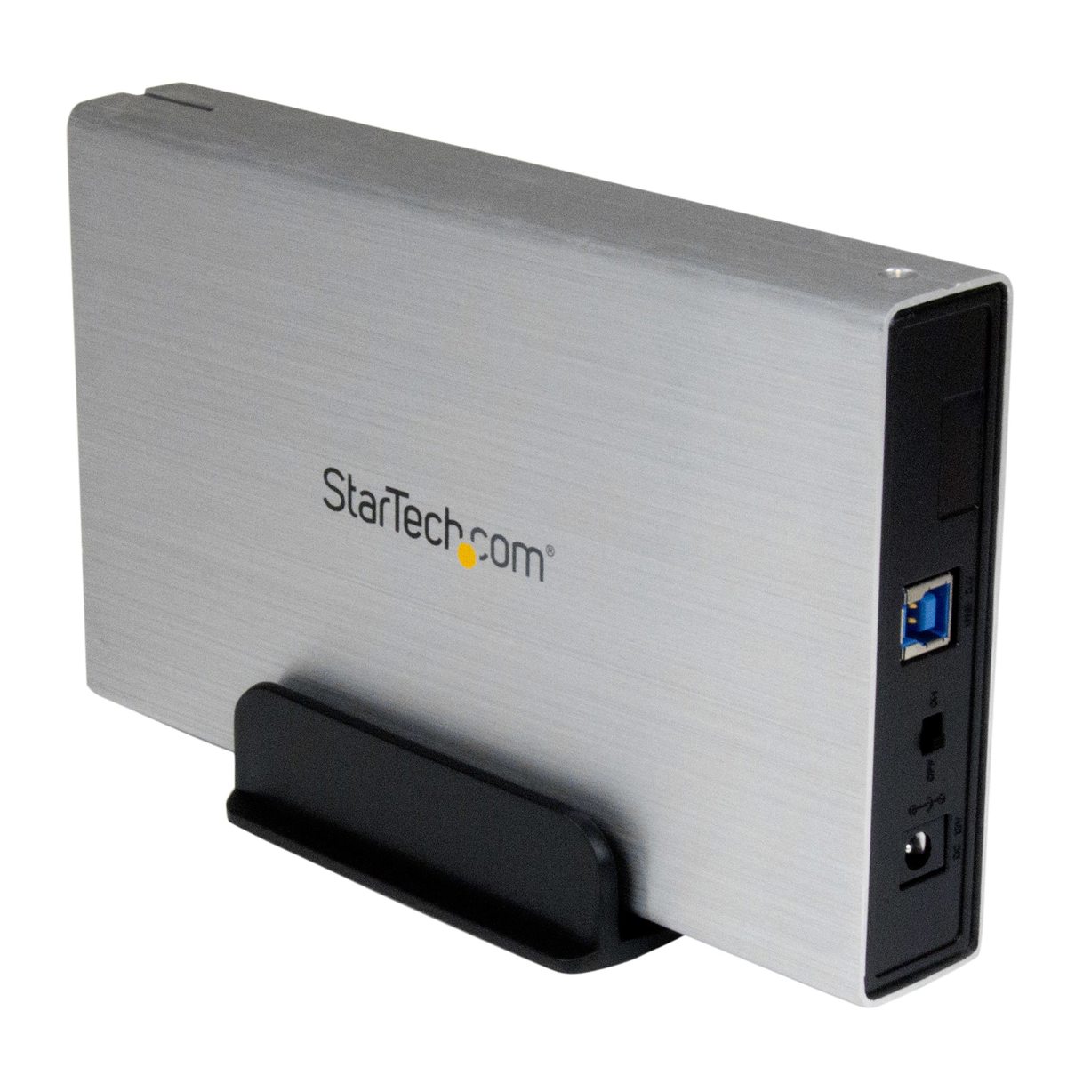 

StarTech 3.5" USB 3.0 SATA III External Hard Drive Enclosure with UASP, Silver