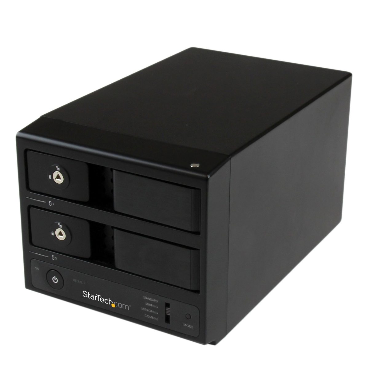 

StarTech USB 3.0/eSATA Dual-Bay Trayless 3.5" SATA III Hard Drive Enclosure