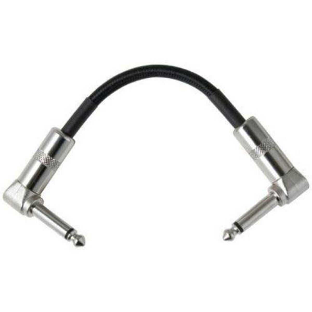 

Strukture S6P48 6" Woven Right Angle Patch Cable, Black