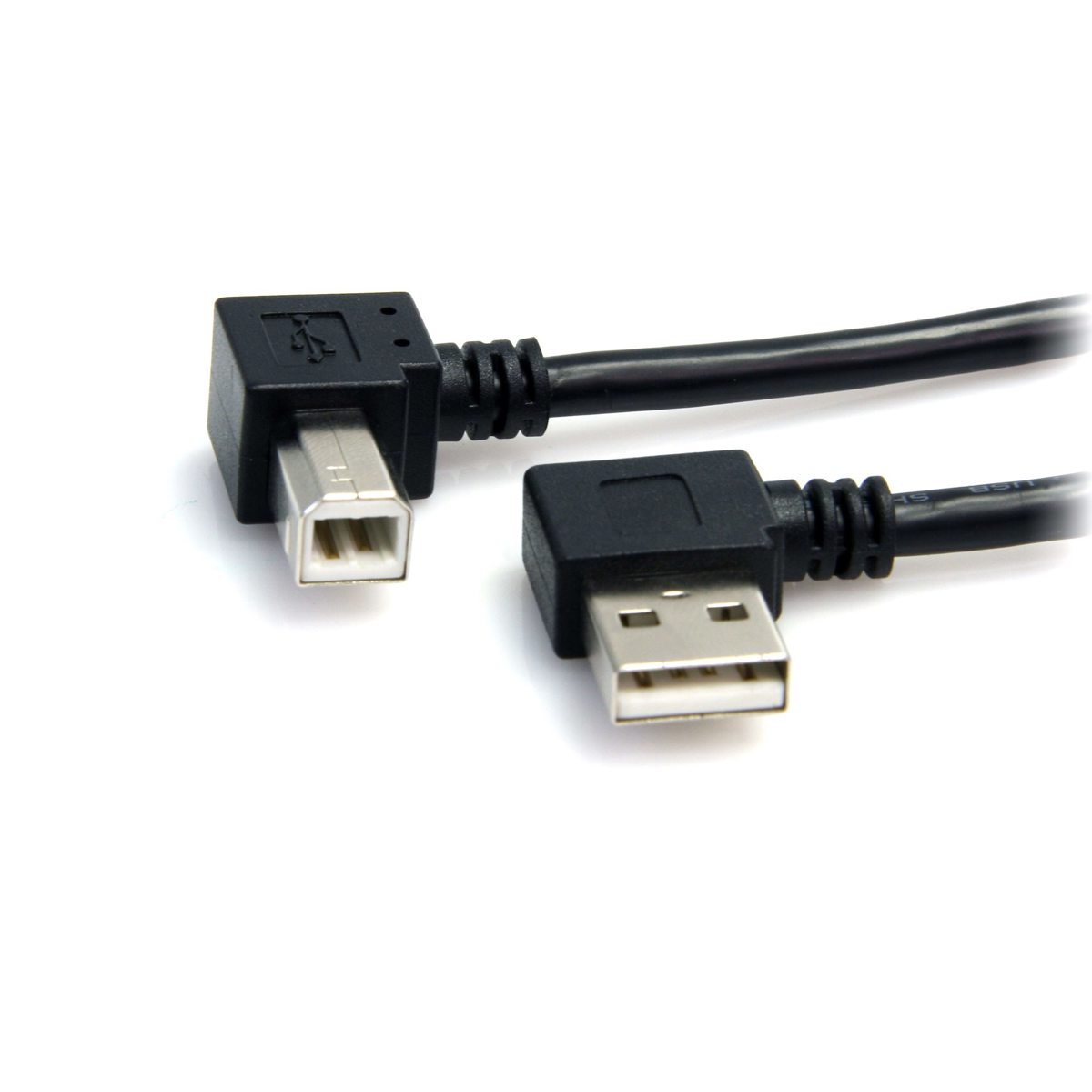 

StarTech 3' A Right Angle to B Right Angle USB Cable, 24/28 AWG
