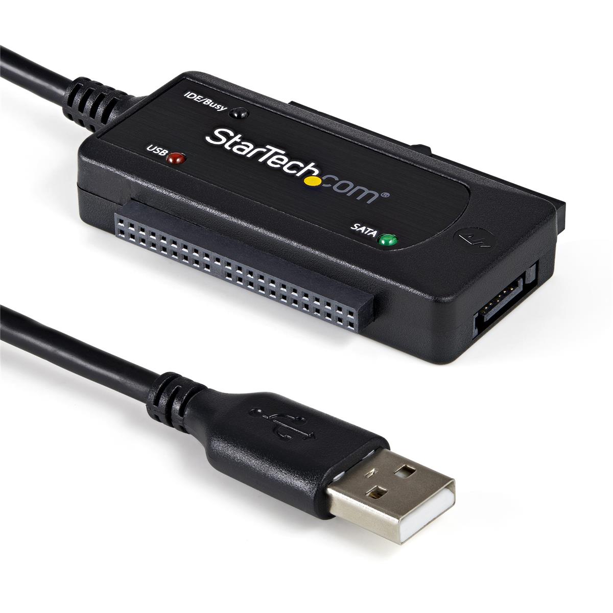 Image of StarTech 2.8&quot; USB 2.0 to IDE/SATA Adapter Cable for 2.5/3.5&quot; SSD and HDD