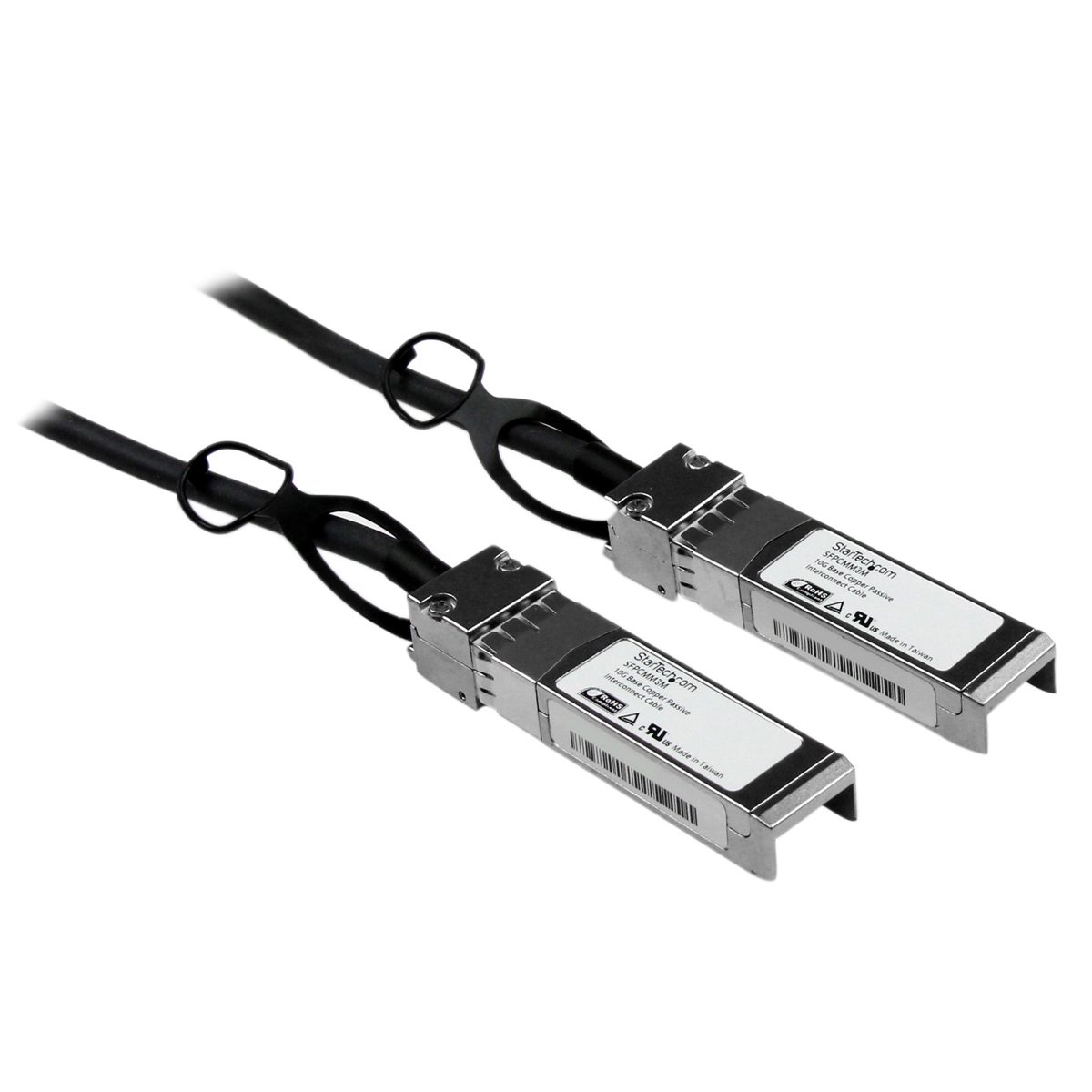 

StarTech 3m SFP+ 10-Gigabit Ethernet Passive Twinax Direct Attach Cable, 30 AWG