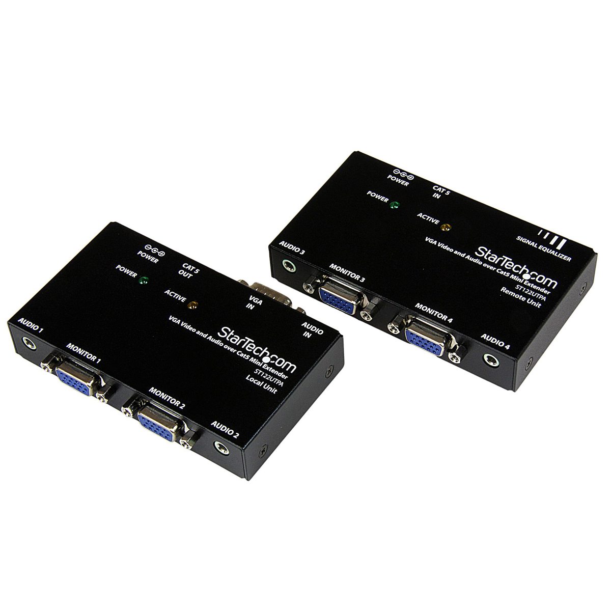 

StarTech ST122UTPA VGA Video Extender Kit with Audio Support over CAT-5 Cable