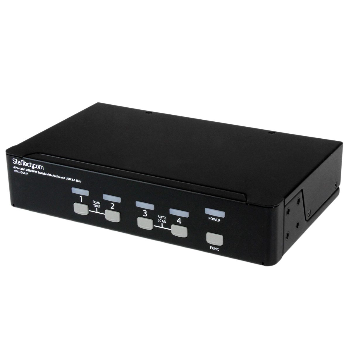 Photos - Other for Computer Startech.com StarTech 4 Port DVI USB KVM Switch with Audio and USB 2.0 Hub SV431DVIUA 