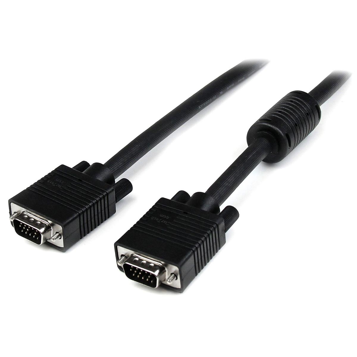 Photos - Cable (video, audio, USB) Startech.com StarTech 100' Coax High Resolution Monitor VGA Cable MXT101MMH100 