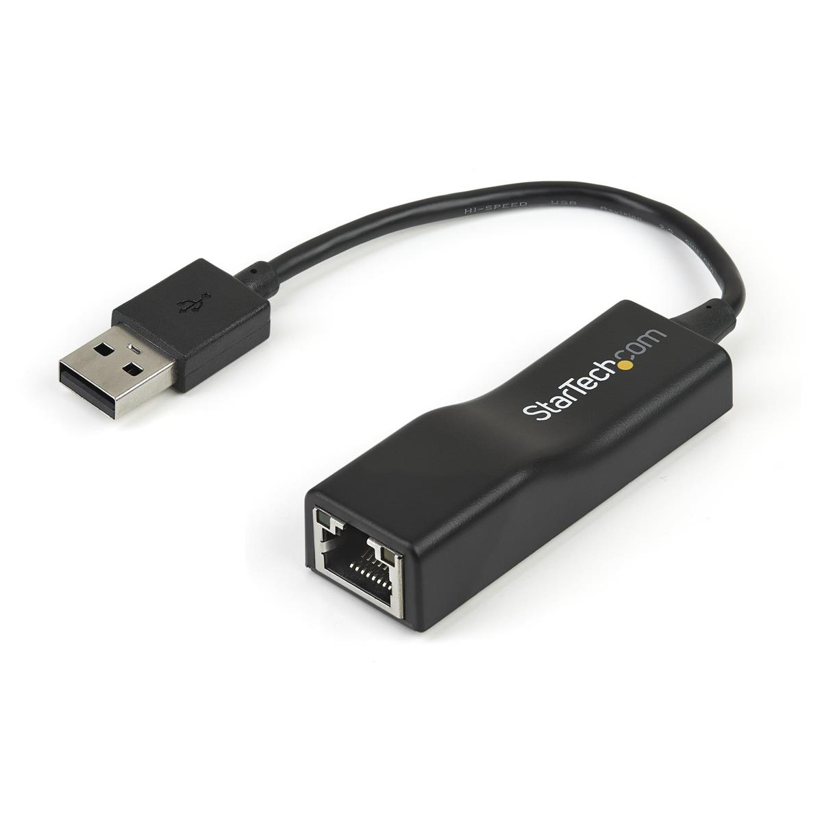 Image of StarTech USB 2.0 to 10/100Mbps Ethernet Network Adapter Dongle