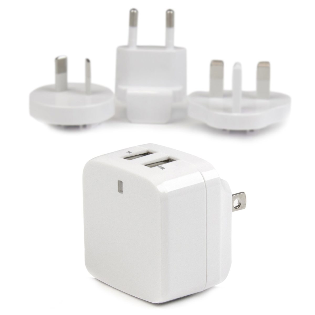 

StarTech 17W 3.4A Dual Port USB Wall Charger for Tablet and Phone, White