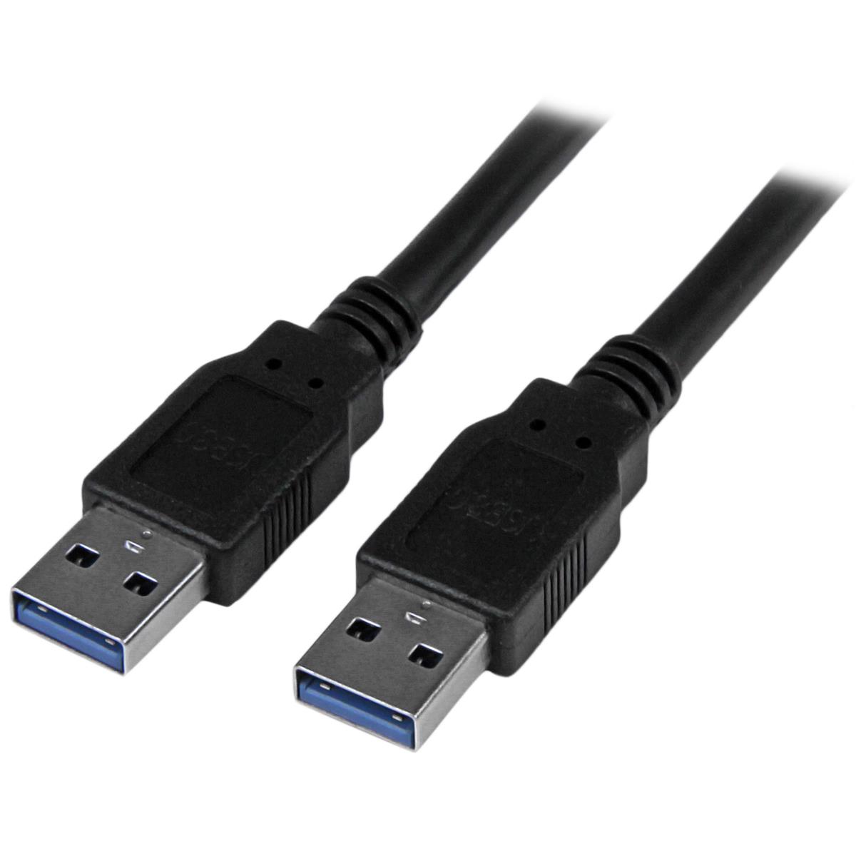 Photos - Other for Computer Startech.com StarTech 6' SuperSpeed USB 3.0 A-A Cable USB3SAA6BK 