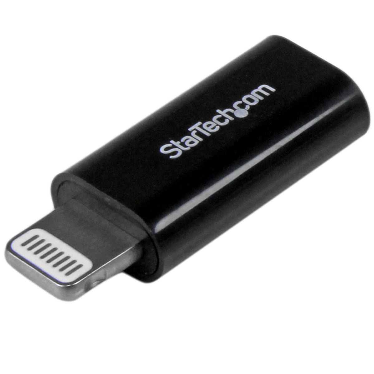 

StarTech Apple 8-Pin Micro USB to Lightning Adapter, Black