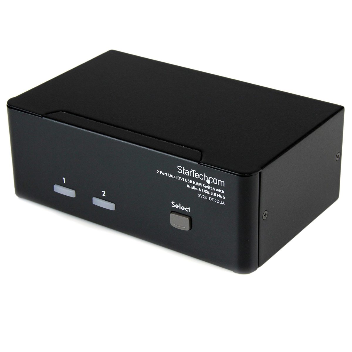 Photos - Other for Computer Startech.com StarTech 2 Port Dual DVI USB KVM Switch with Audio & USB 2.0 Hub SV231 