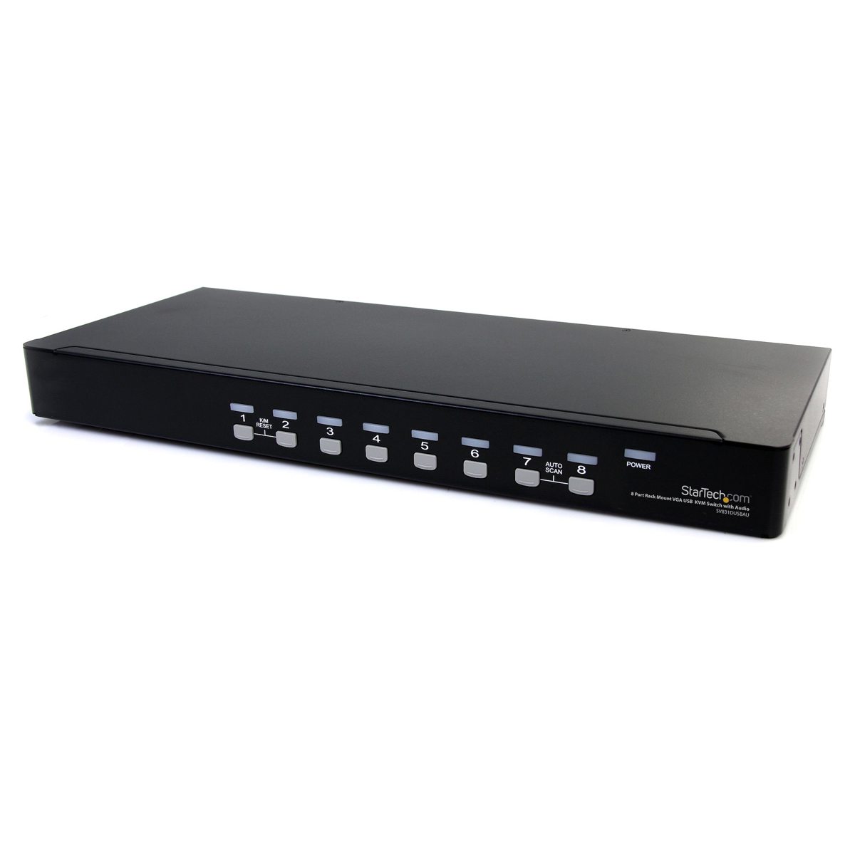 

StarTech 8 Port 1U USB VGA KVM Switch with Audio