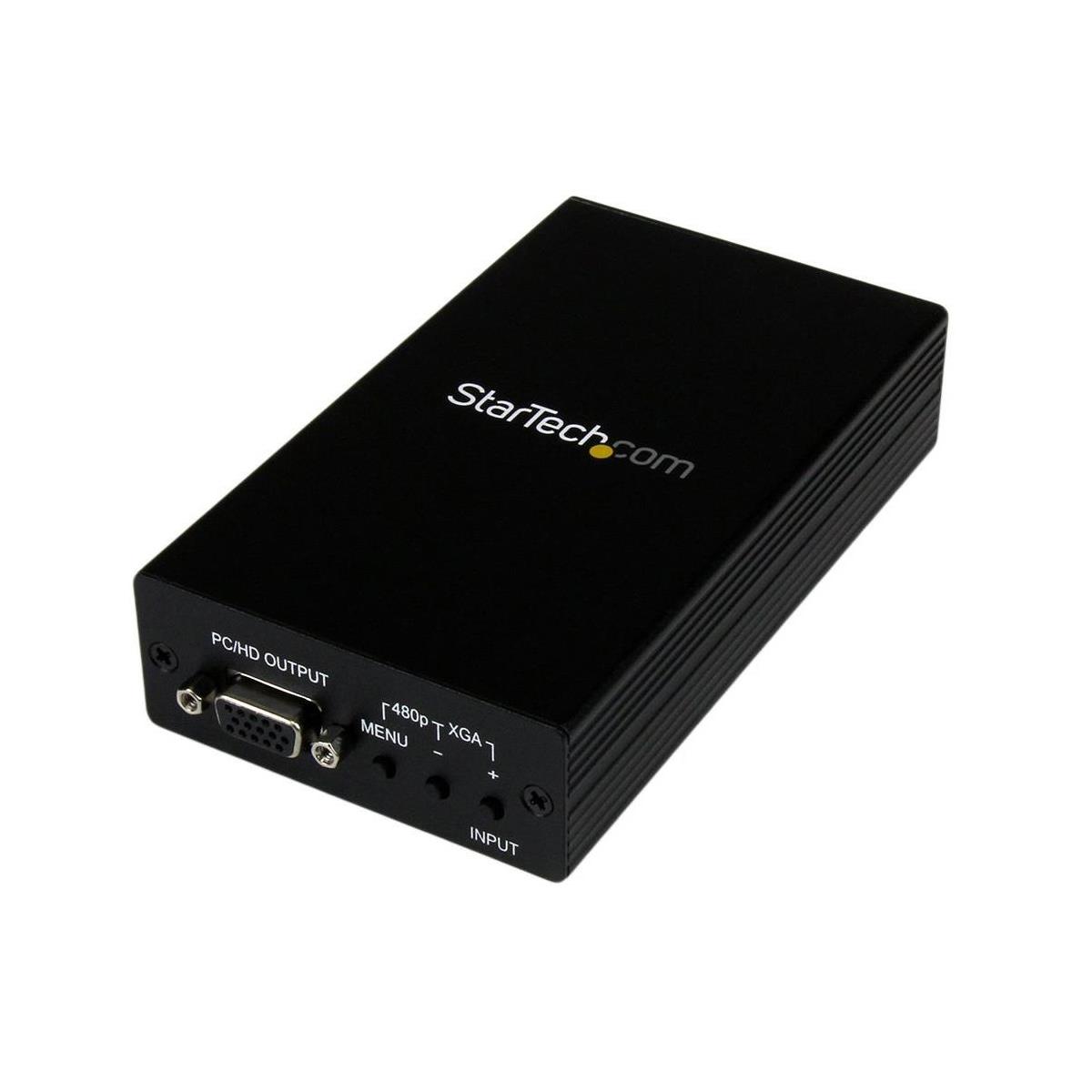 Image of StarTech Composite and S-Video to VGA Video Converter