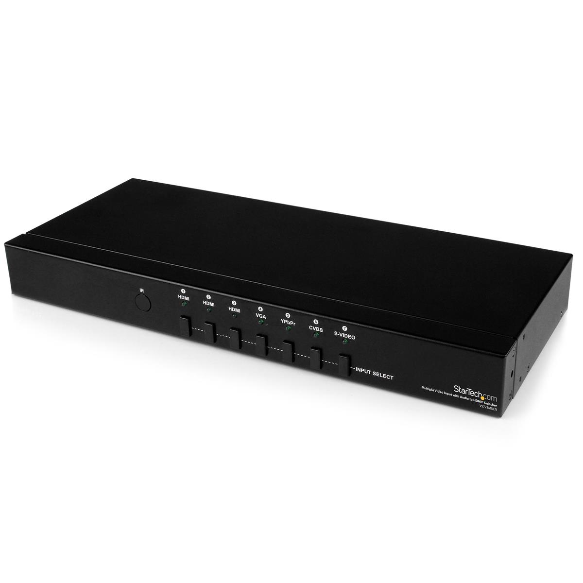 Image of StarTech Multiple Video Input with Audio to HDMI Scaler Switcher