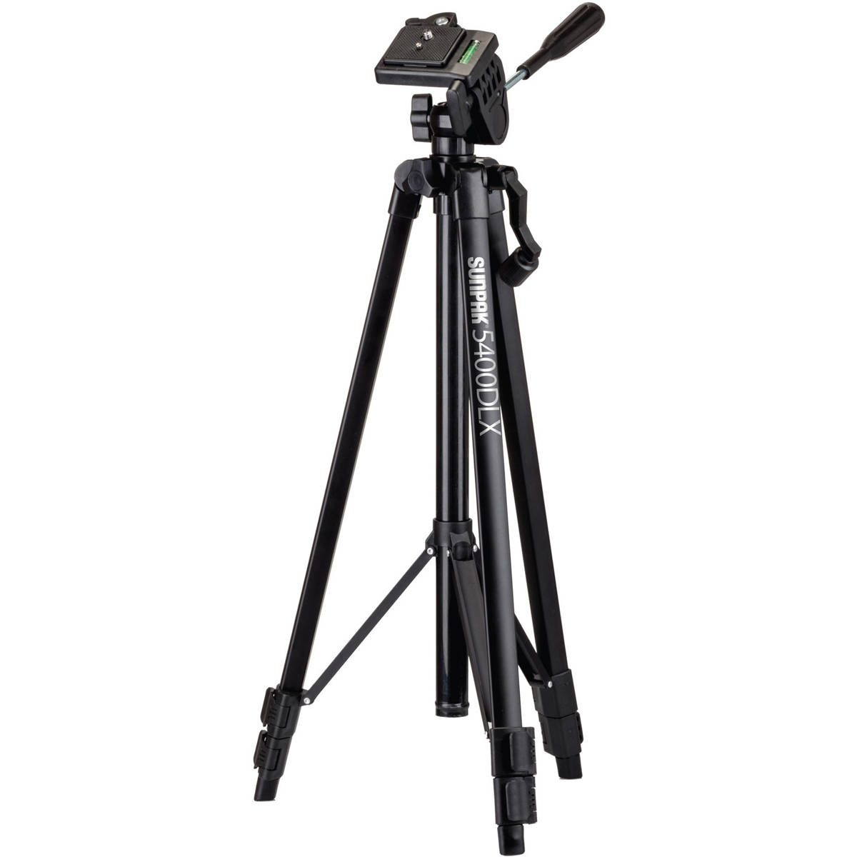 

Sunpak 5400DLX 3-Section Aluminum Tripod with 3-Way Pan/Tilt Head