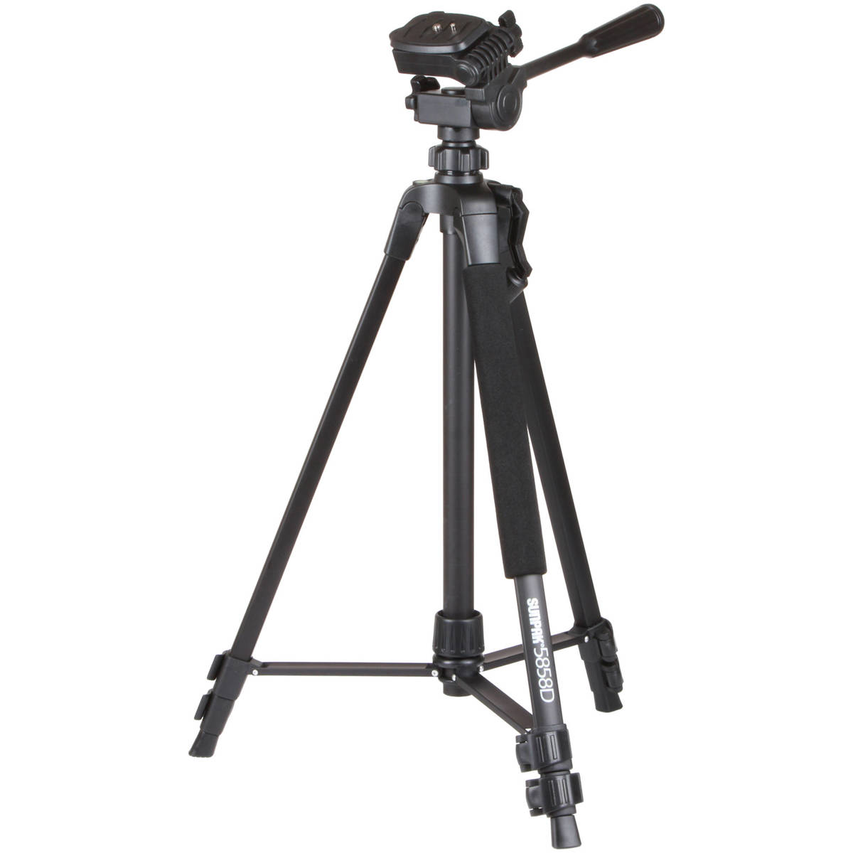 

Sunpak 5858D 3-section Aluminum Tripod with 3-Way Pan Head - Black