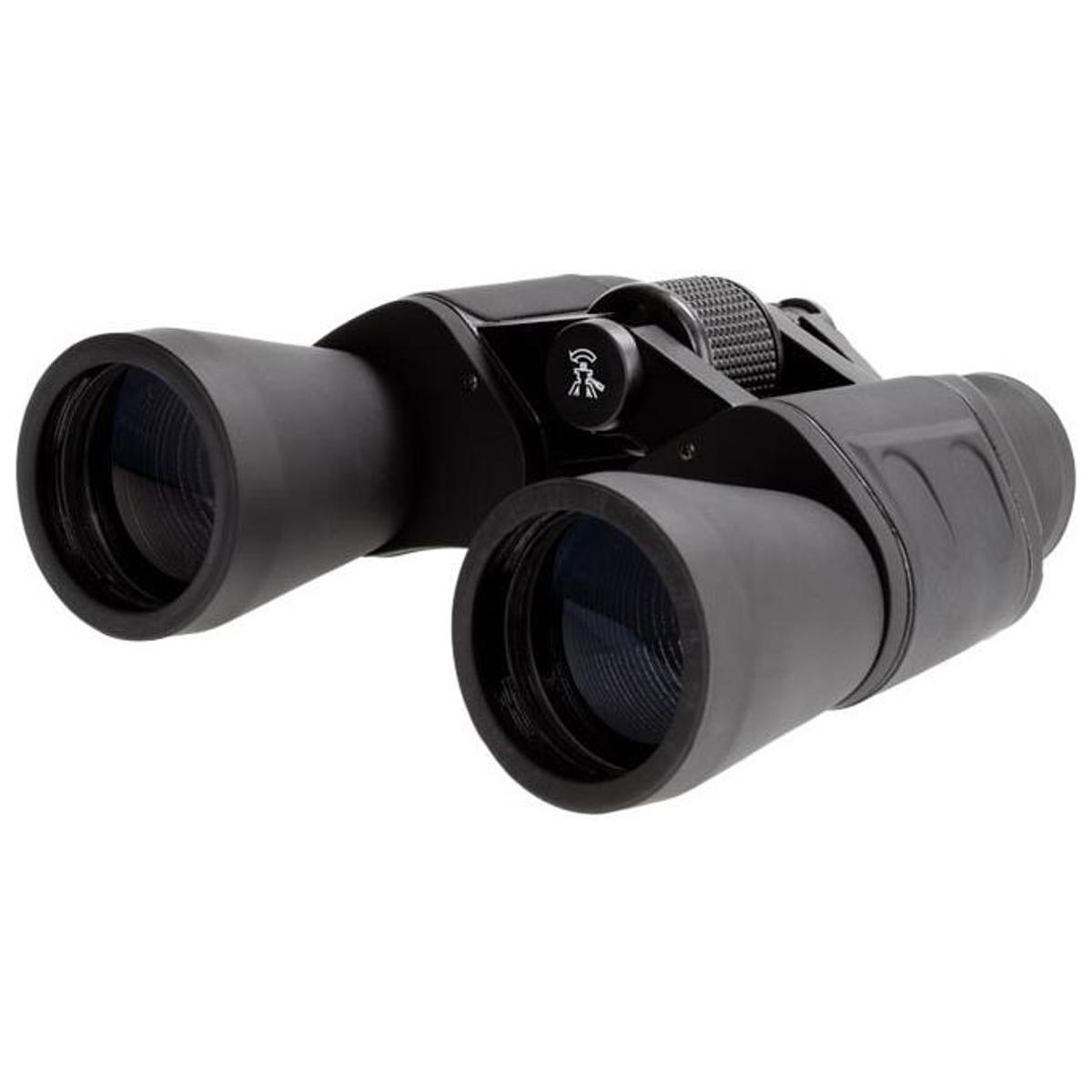 Sun Optics 7x50 Porro Prism Binocular, 6.8 Degree Angle of View, Rubber Armored -  CB22-0750