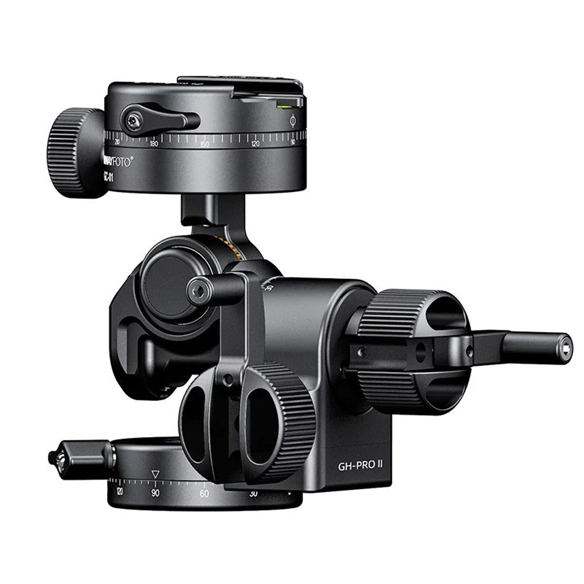 

SunwayFoto GH-PROII+ Innovative Geared Head with GC-01 Clamp